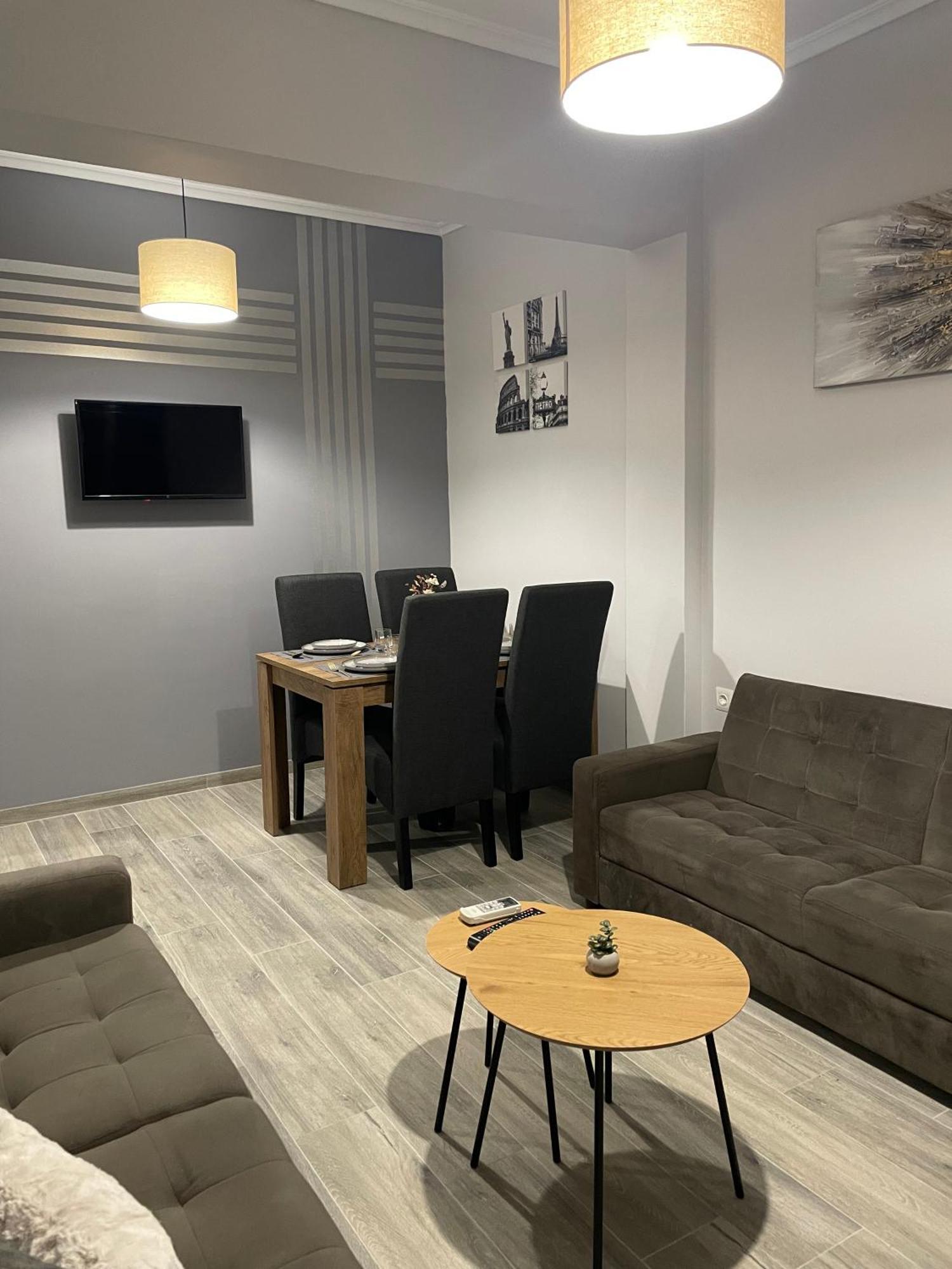 Dt Luxury Apartment Néa Péramos Buitenkant foto